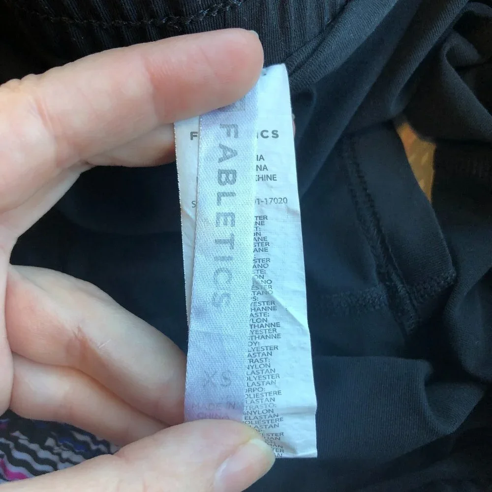 Fabletics Fallon Shorts Digital Print Pattern Size XS